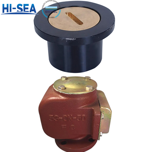 What is the difference between the installation form of Marine air pipe head and Marine sounding pipe heads.jpg